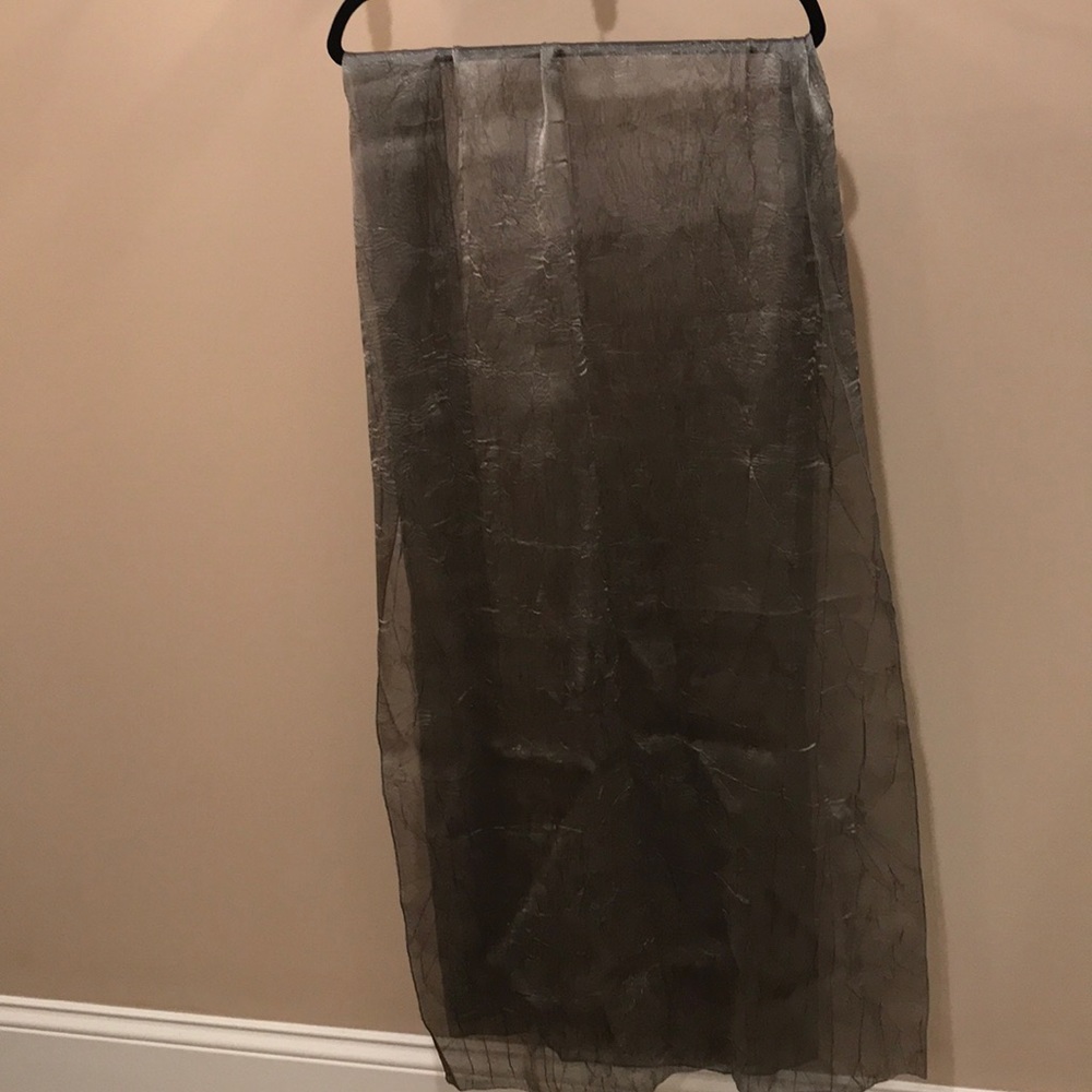 Beautiful silk and satin wrap